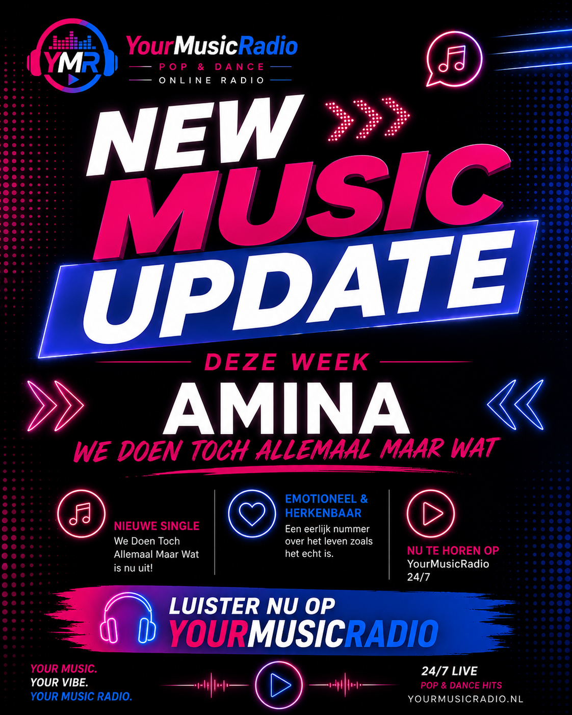 NEW MUSIC UPDATE - Amina