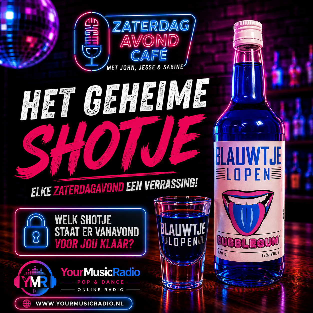 Zaterdag avond Cafe - geheime shotje